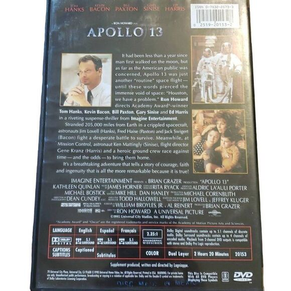 Apollo 13 DVD - Picture 4 of 5
